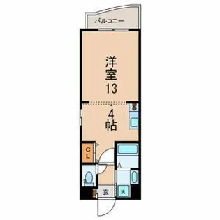 浅草寺相馬参番館【5階】の間取り