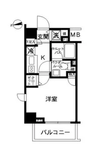 スカイコート押上【3階】の間取り
