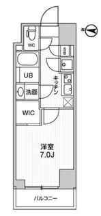 ガリシア森下Ⅴ【6階】の間取り