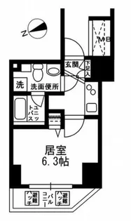 KDXレジデンス文京湯島【10階】の間取り