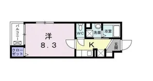 錦糸町コクーン【2階】の間取り