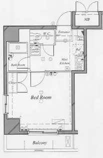 VIDA#017【3階】の間取り