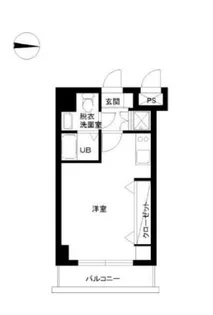 スカイコート両国壱番館【5階】の間取り