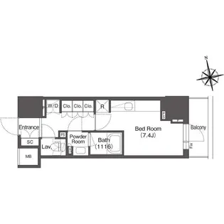 コンフォリア東上野【11階】の間取り