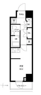 GENOVIA両国Ⅵ green veil【2階】の間取り