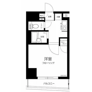 ヴェルステージ日本橋人形町【11階】の間取り
