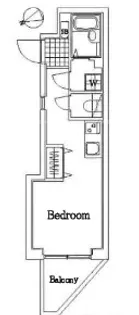 シンシア千駄木【10階】の間取り