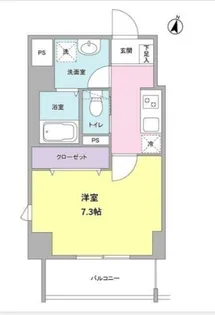 メゾン・ド・クロシェット【2階】の間取り