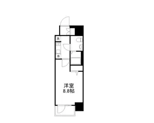 フィース蔵前【6階】の間取り