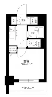 パークウェル浅草【5階】の間取り