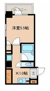 レジディア文京湯島Ⅱ【10階】の間取り