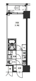 S−RESIDENCE駒込六義園【9階】の間取り