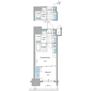 ルフォンプログレ本郷三丁目【3階】の間取り