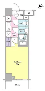 CASSIA両国【5階】の間取り
