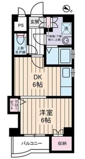 Sunrise浅草【4階】の間取り