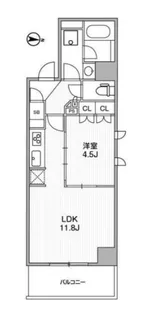 nido ASAKUSA【6階】の間取り