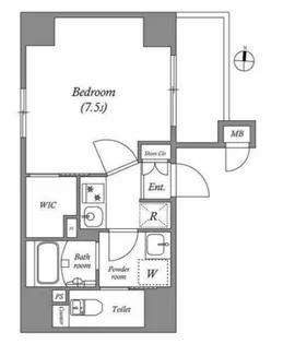 ルネサンスコート錦糸町【6階】の間取り