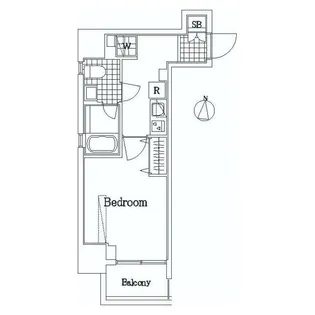 ザ・レジデンス・オブ・トーキョーH20 サウスタワー【9階】の間取り