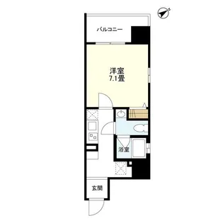 リバーレ浅草駒形【8階】の間取り