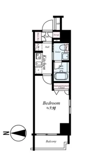 SYNEX UENO-MATSUGAYA【2階】の間取り