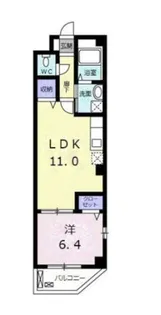 プルミエール秋葉原【2階】の間取り