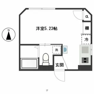 グラード南千住【2階】の間取り