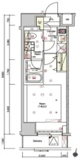 SYFORME MINOWA【5階】の間取り