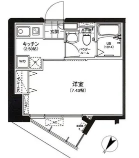 サウンドおしあげ【2階】の間取り