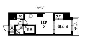 TRADIS秋葉原【3階】の間取り