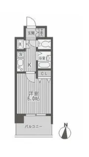 レジディア両国【2階】の間取り