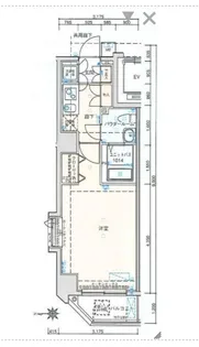バージュアル新御徒町【2階】の間取り