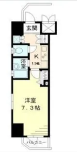 コート新御徒町【3階】の間取り