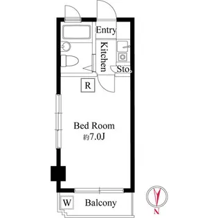 エクセル8th【3階】の間取り