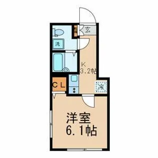 Petit Mignon【3階】の間取り