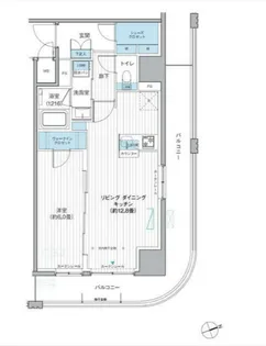 栖−すみか−浅草蔵前【7階】の間取り