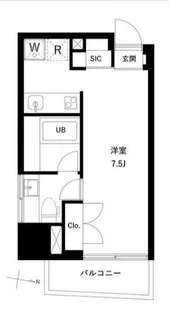 リテラス押上【4階】の間取り