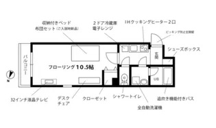 プチグランデラトール【2階】の間取り