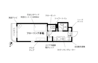 プチグランデラトール【2階】の間取り