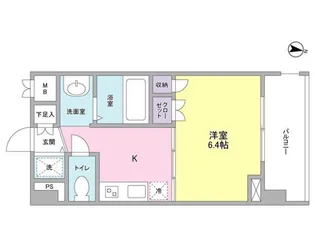 グリーチネ元町【2階】の間取り