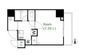 SIN‐City錦糸町【5階】の間取り