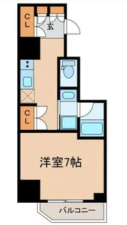 レヴァンテ浅草観音 弐【4階】の間取り