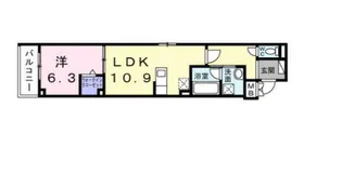 CREVANCE亀戸【1階】の間取り