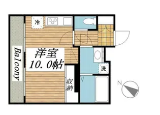 メゾン・ド・ヴィレ千駄木【11階】の間取り