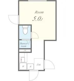 レジデンストーキョー北上野【4階】の間取り