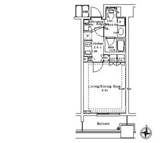 パークアクシス御茶ノ水ステージ【11階】の間取り