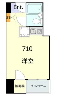 シャルマン文京千駄木【7階】の間取り
