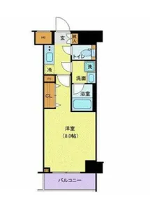 ジェノヴィア墨田文花スカイガーデン【1階】の間取り