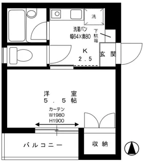 グローサリー本駒込【1階】の間取り