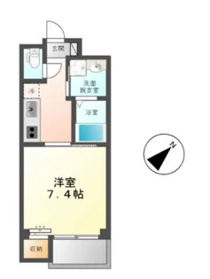 Blume Ishikawa【2階】の間取り