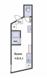 Liz西日暮里【3階】の間取り